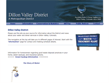 Tablet Screenshot of dillonvalleydistrict.com